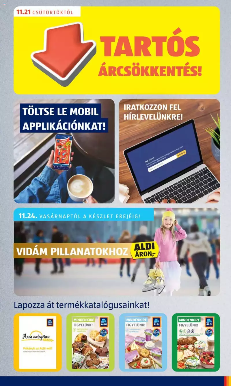 Aldi Akciós újság Aldi 3 oldal