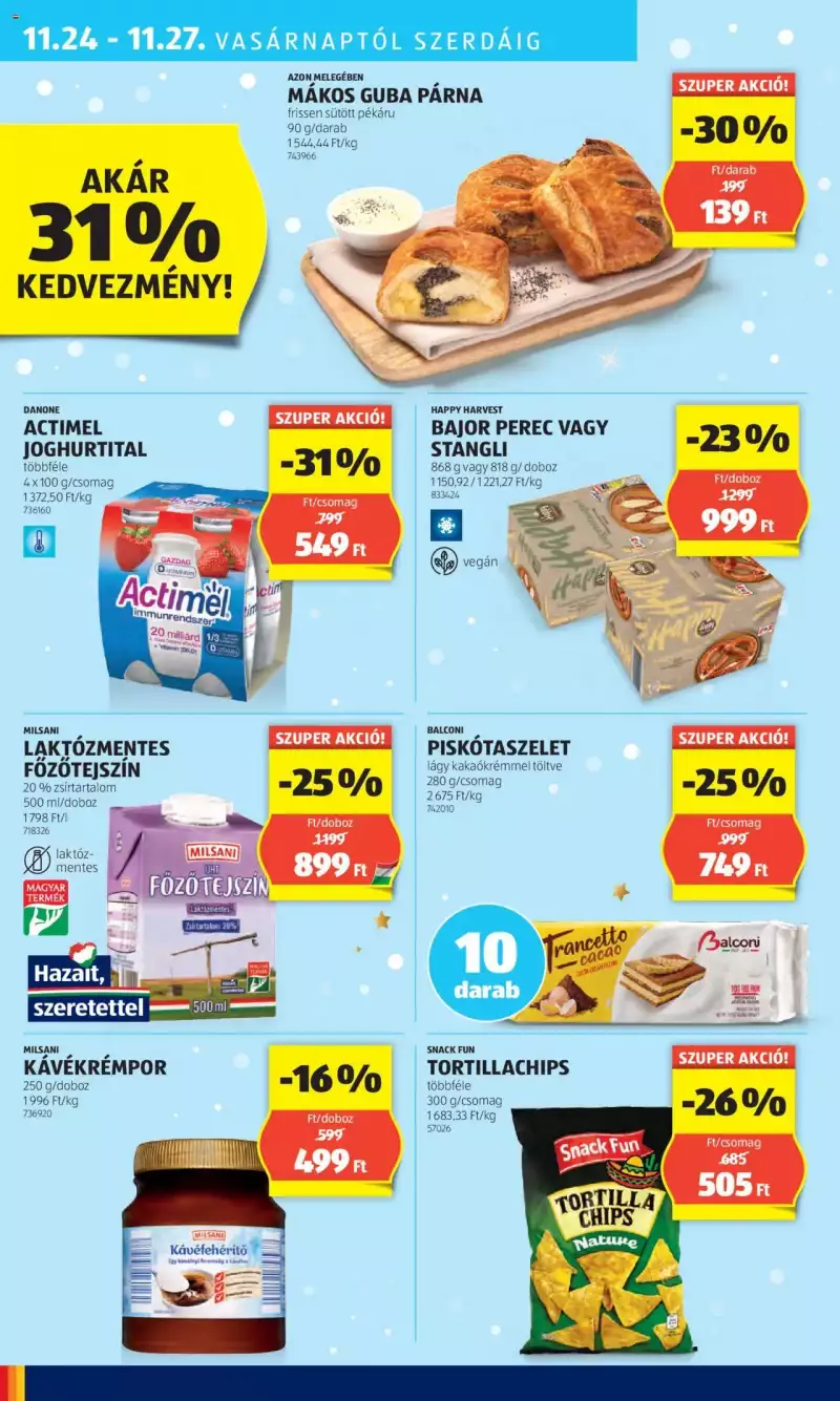 Aldi Akciós újság Aldi 44 oldal