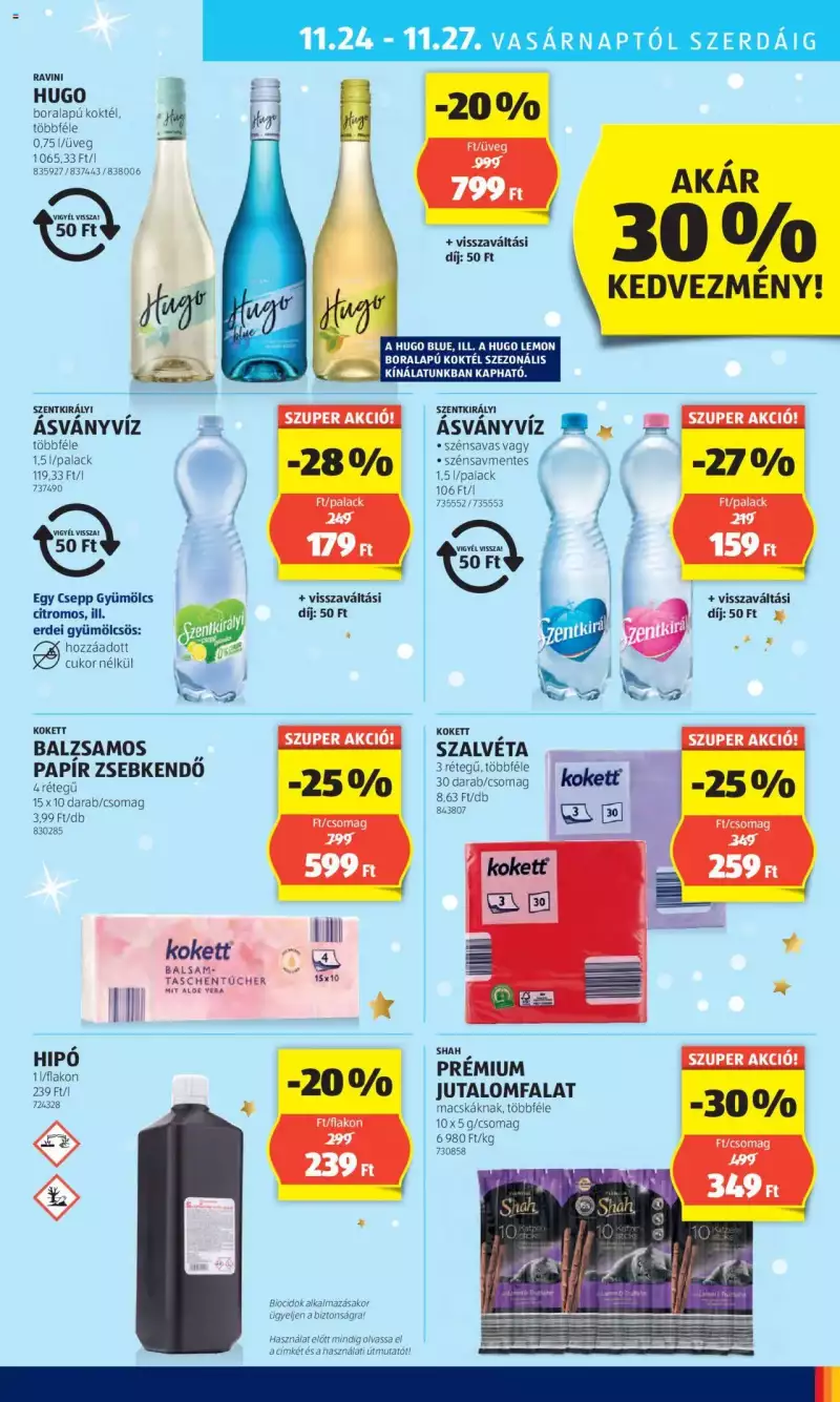 Aldi Akciós újság Aldi 47 oldal