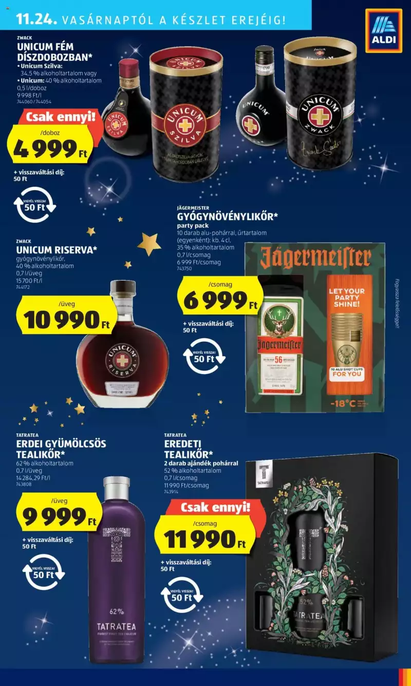 Aldi Akciós újság Aldi 59 oldal