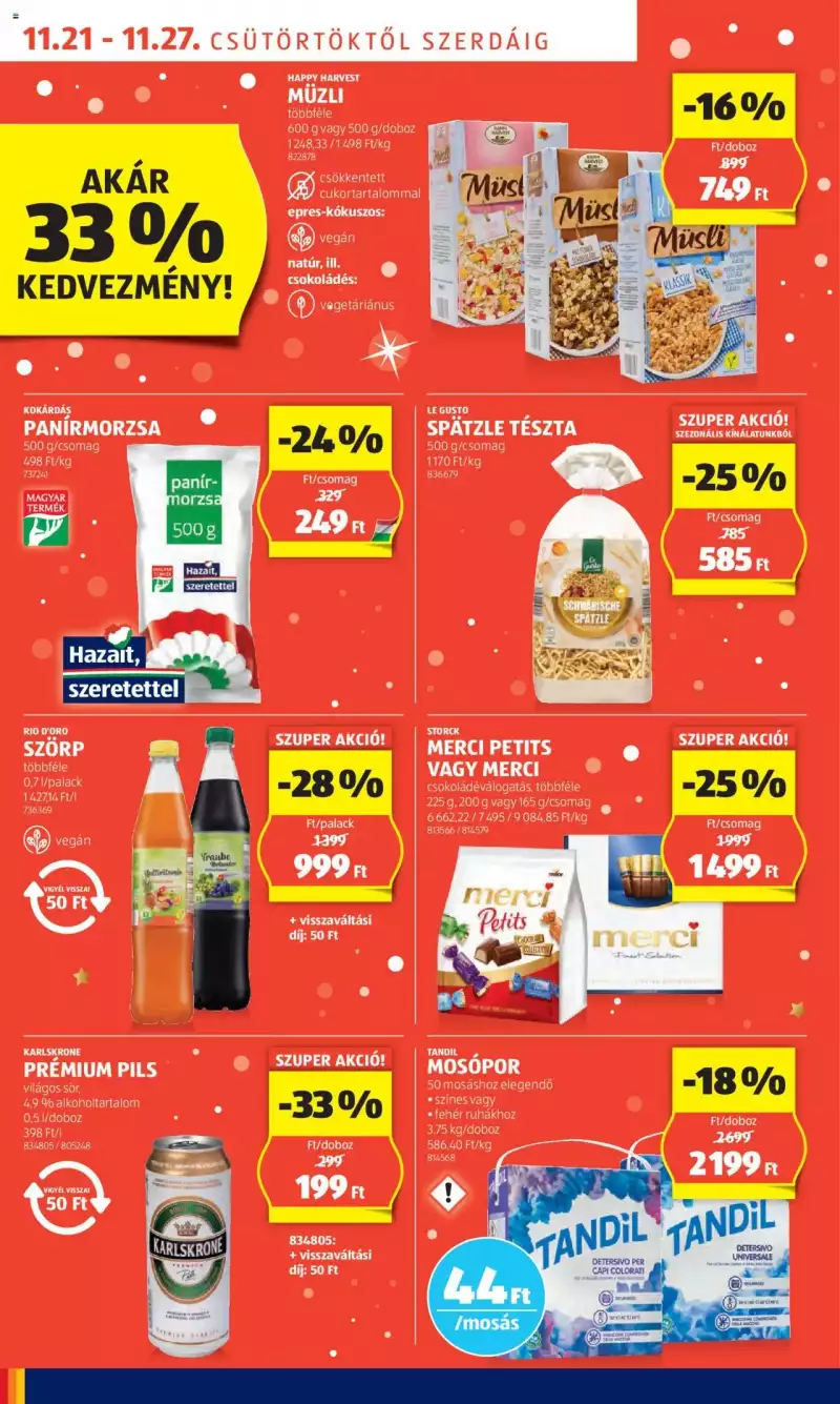 Aldi Akciós újság Aldi 6 oldal