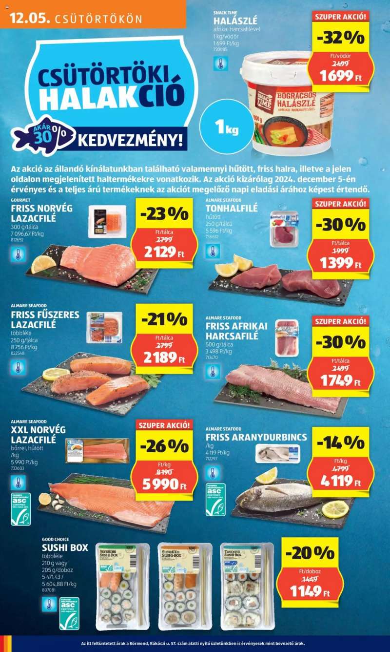 Aldi Akciós újság Aldi 10 oldal