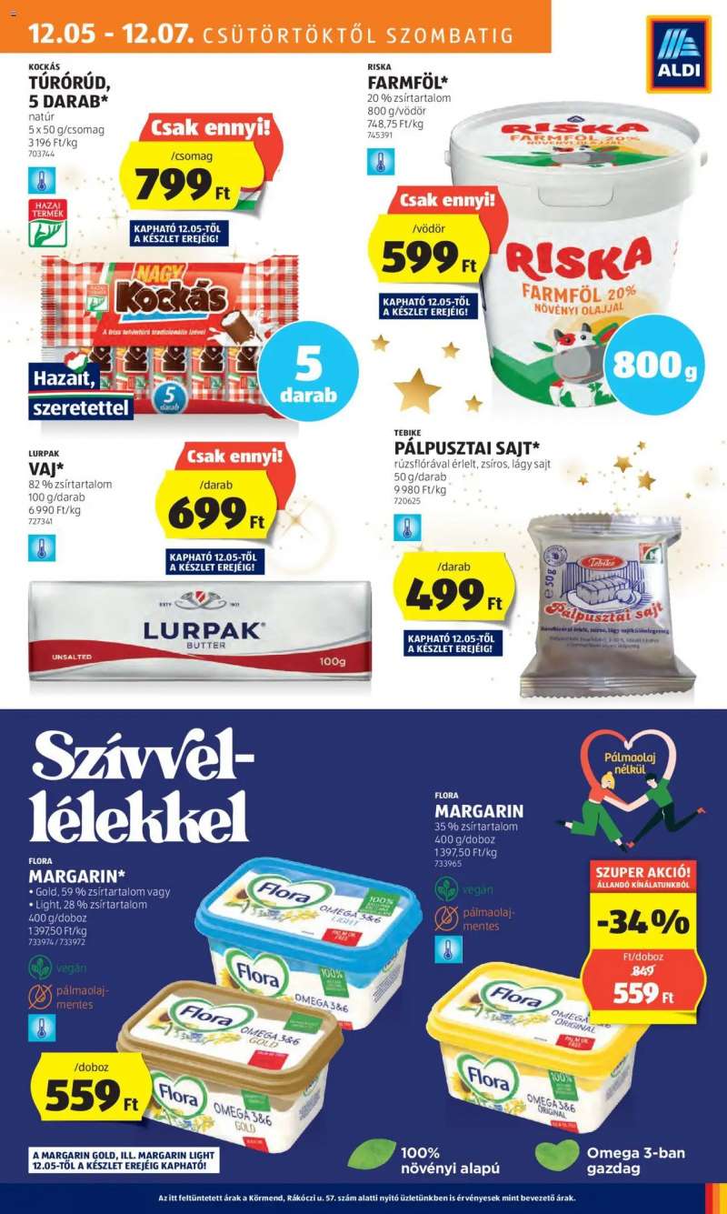 Aldi Akciós újság Aldi 21 oldal