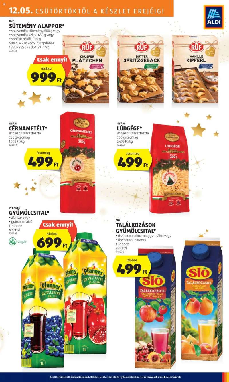 Aldi Akciós újság Aldi 23 oldal