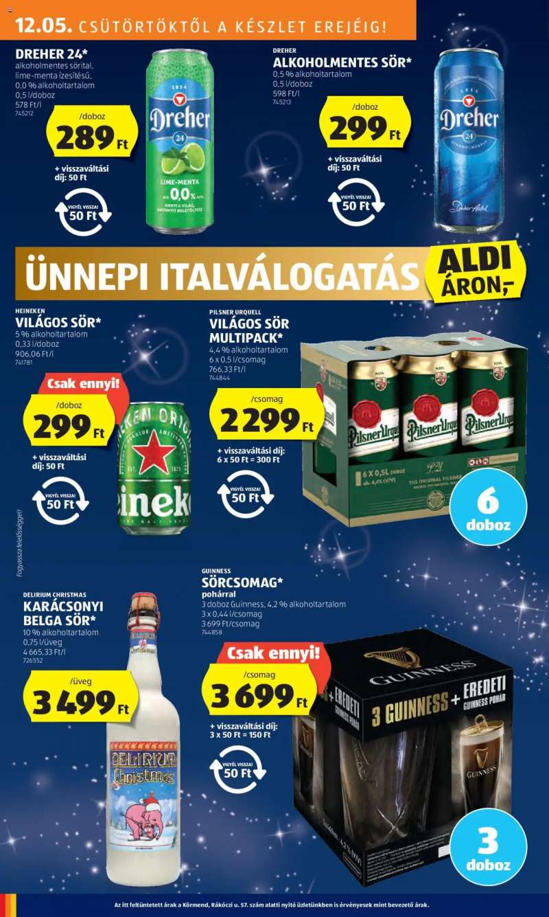 Aldi Akciós újság Aldi 24 oldal