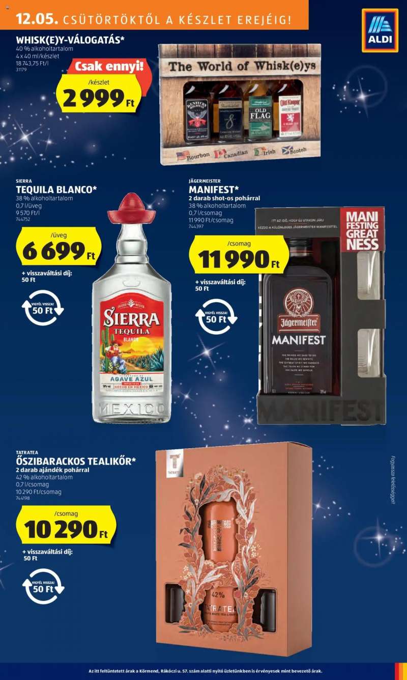 Aldi Akciós újság Aldi 27 oldal