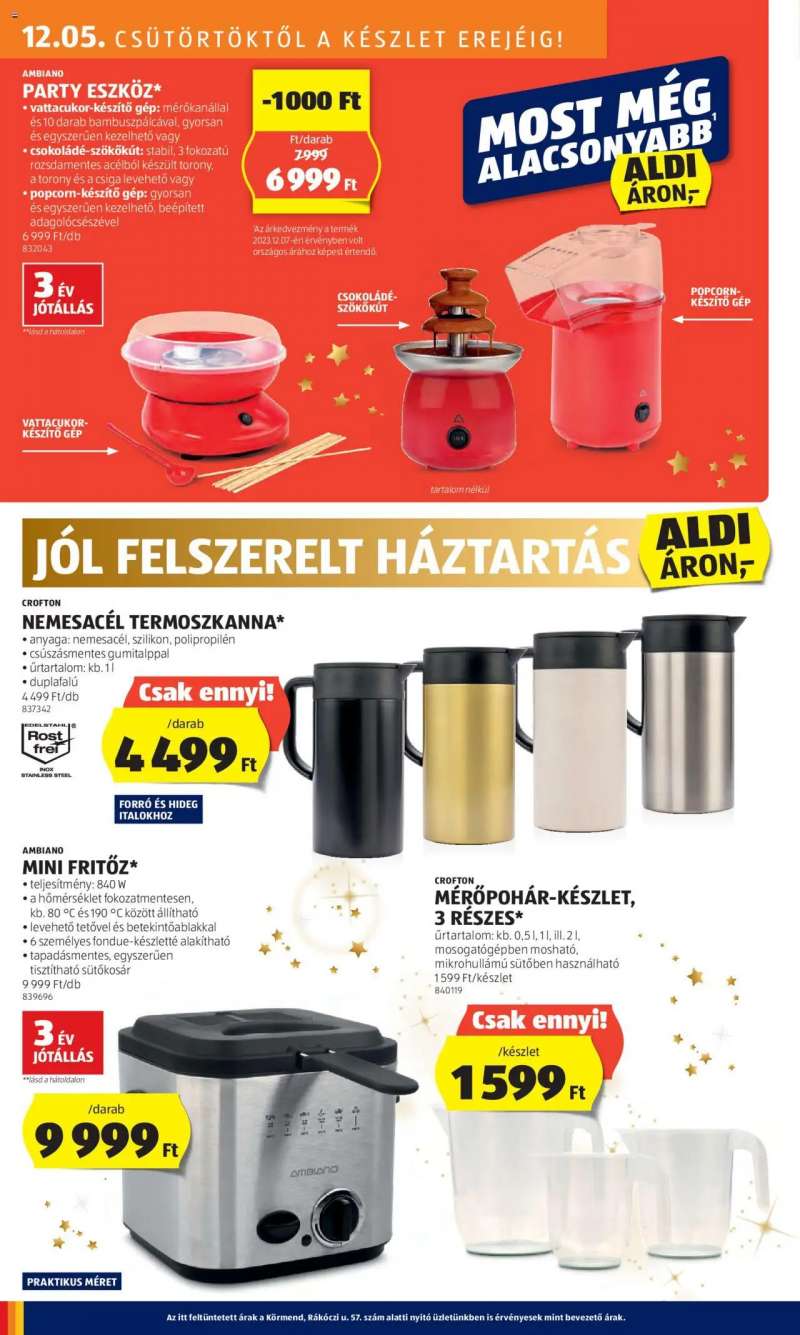 Aldi Akciós újság Aldi 28 oldal