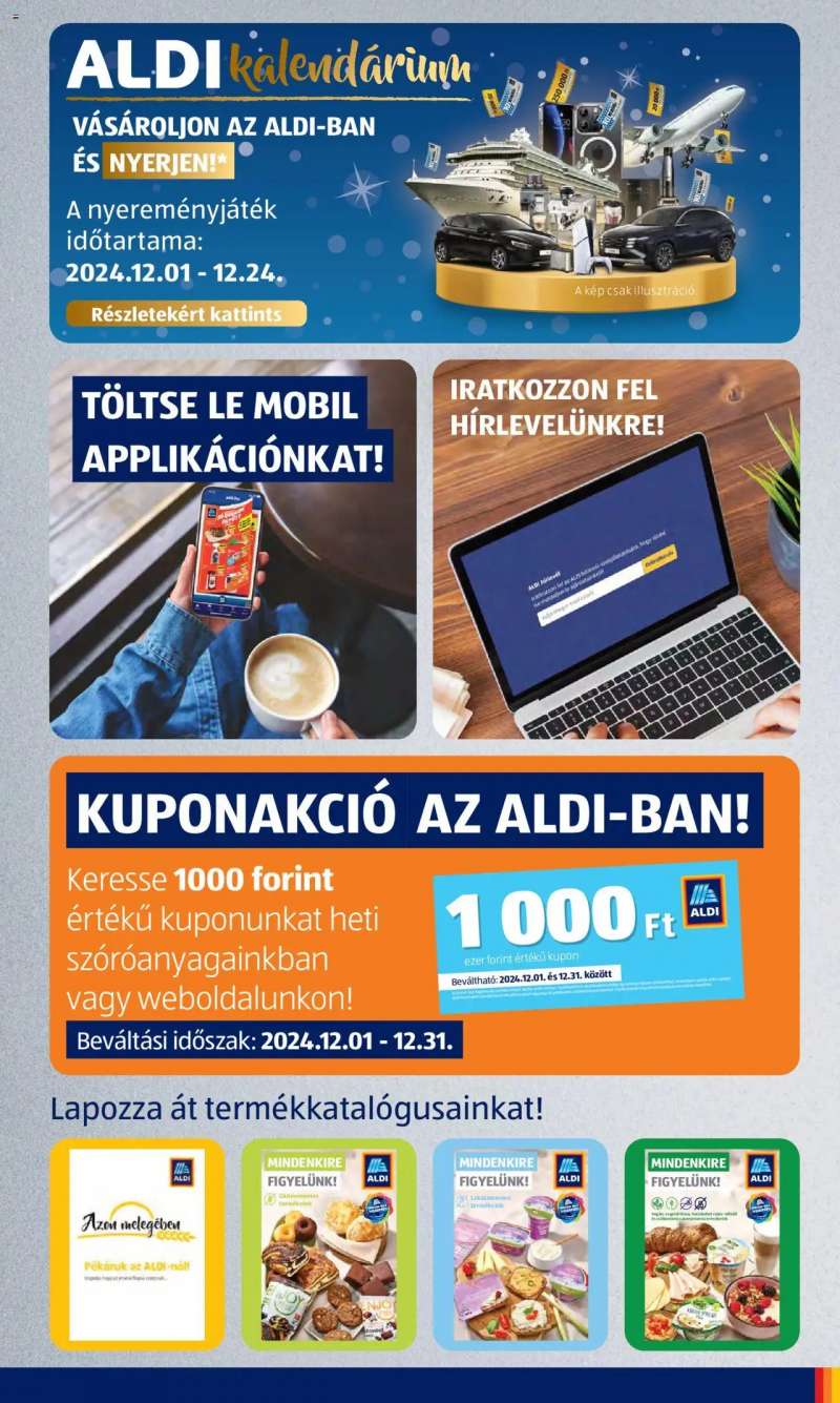 Aldi Akciós újság Aldi 3 oldal