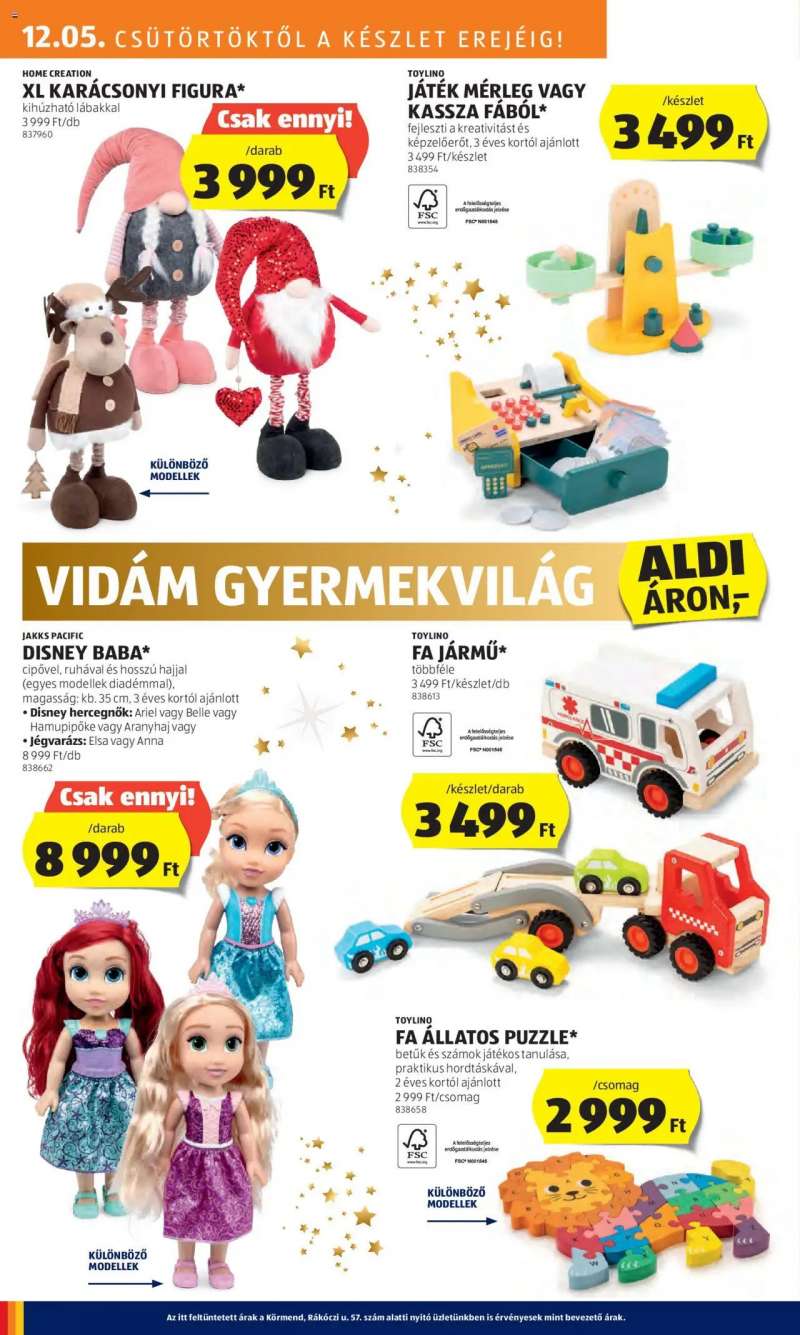 Aldi Akciós újság Aldi 32 oldal