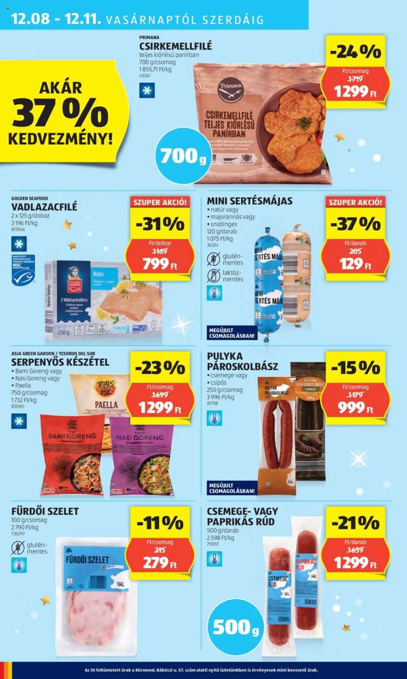 Aldi Akciós újság Aldi 42 oldal