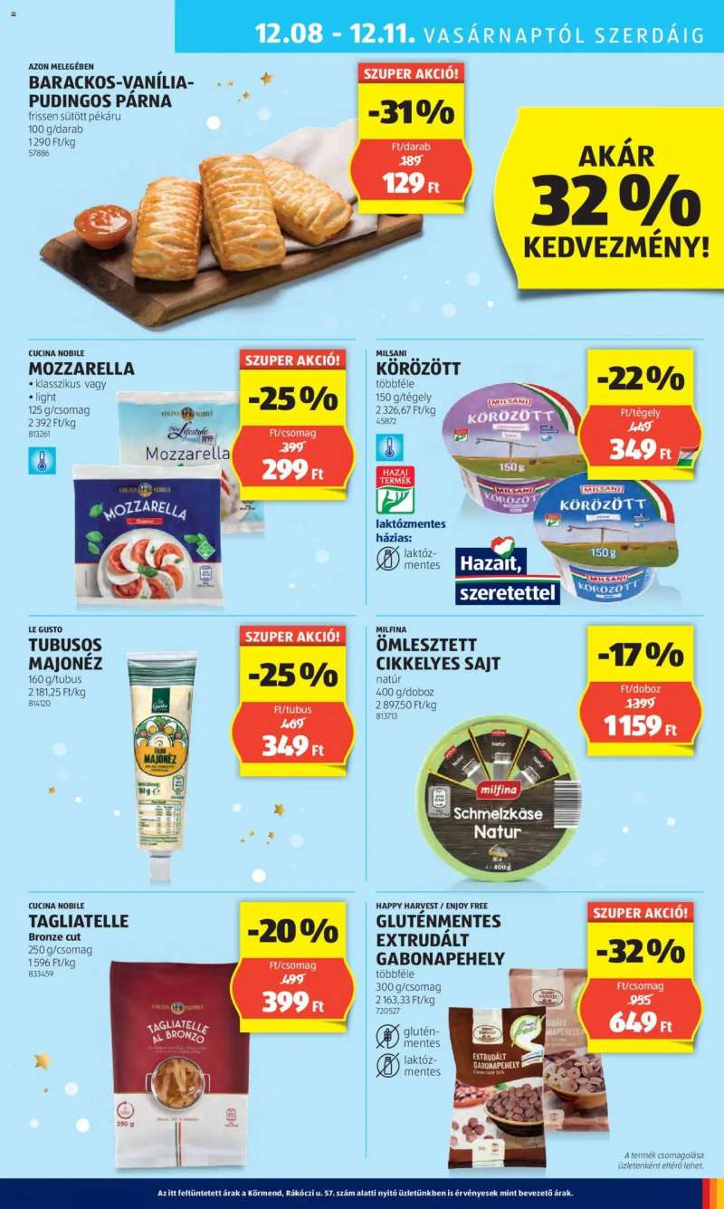 Aldi Akciós újság Aldi 43 oldal