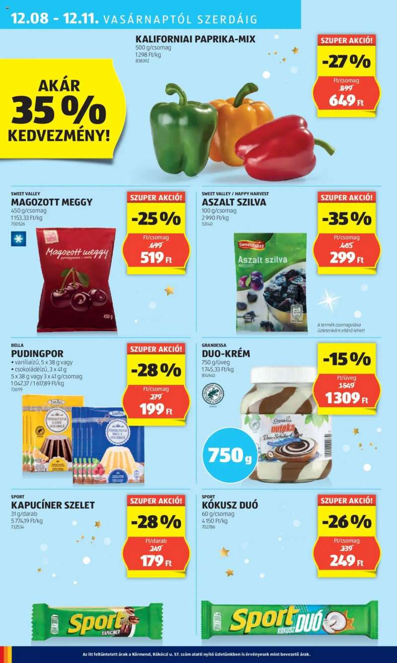 Aldi Akciós újság Aldi 44 oldal