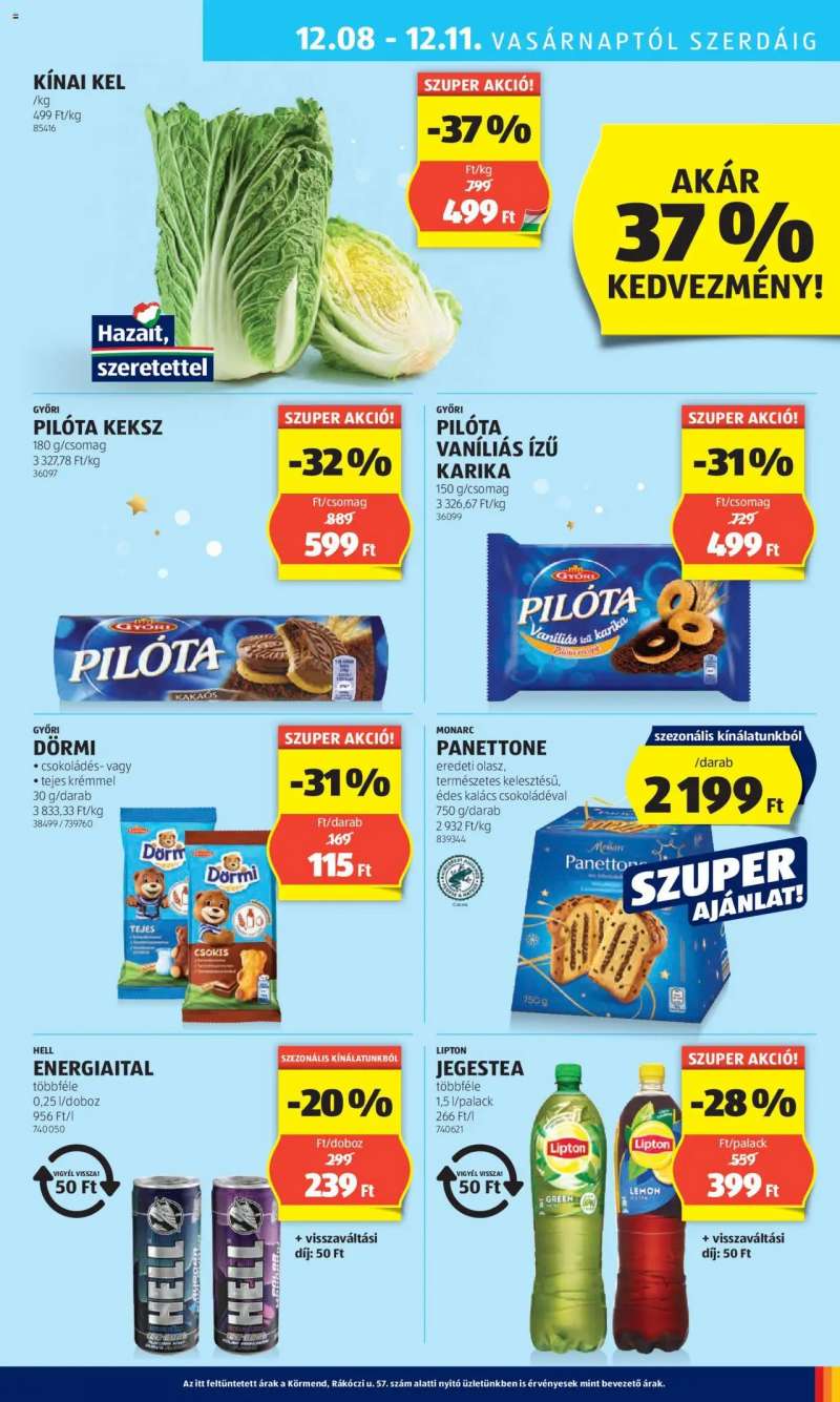 Aldi Akciós újság Aldi 45 oldal