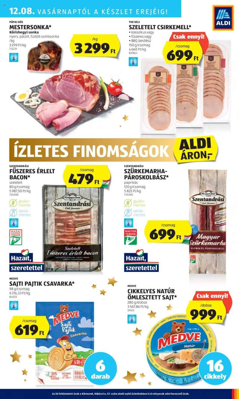 Aldi Akciós újság Aldi 47 oldal