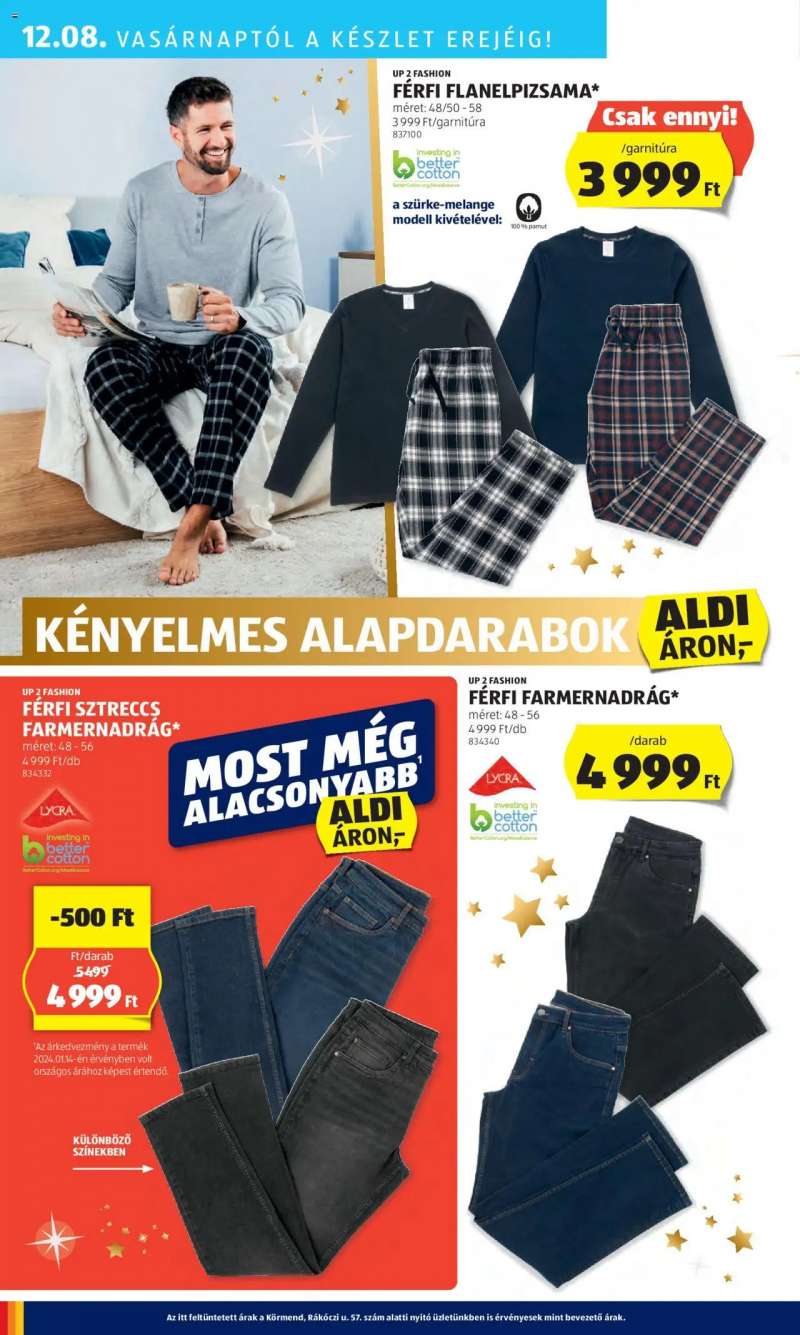 Aldi Akciós újság Aldi 64 oldal