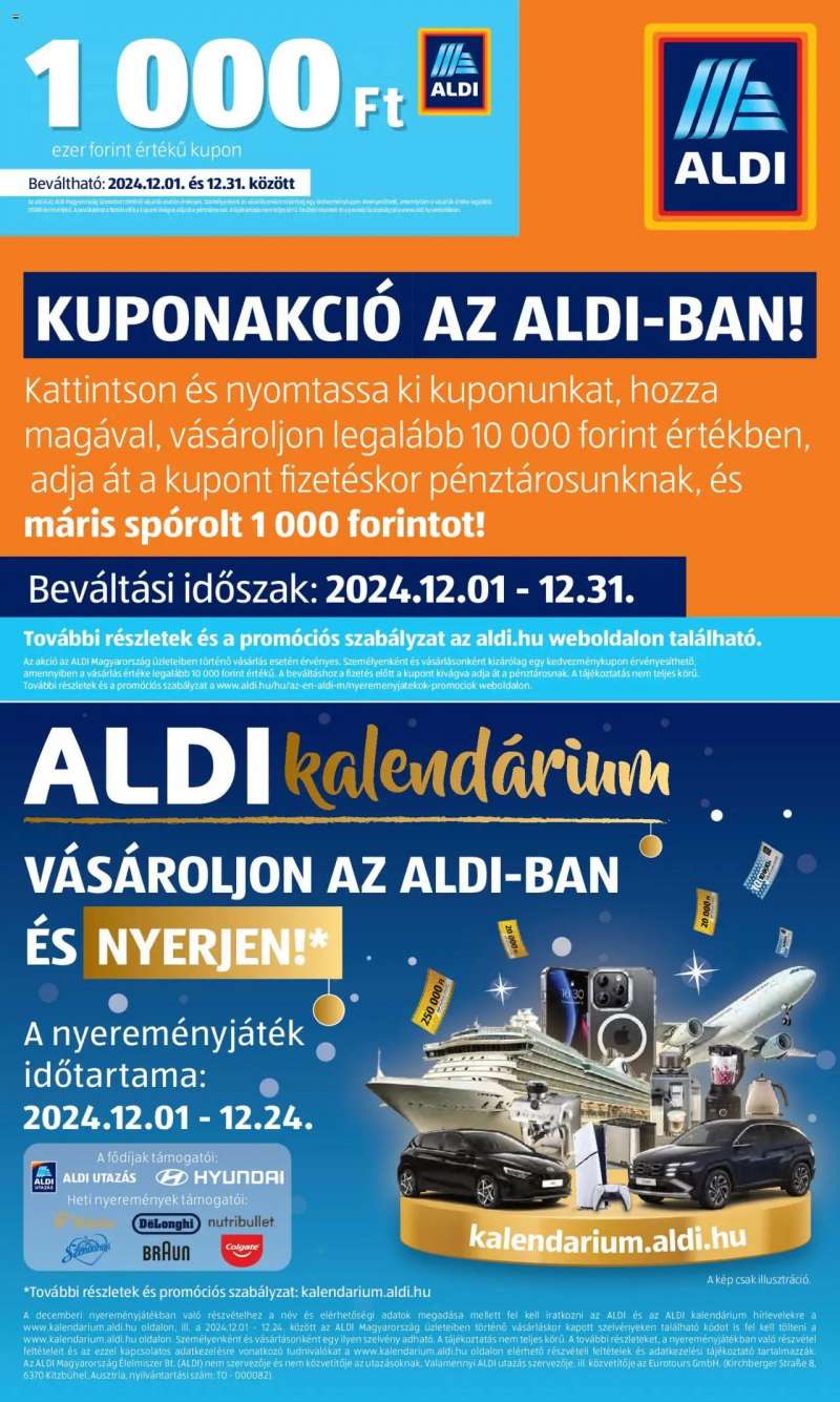 Aldi Akciós újság Aldi 74 oldal