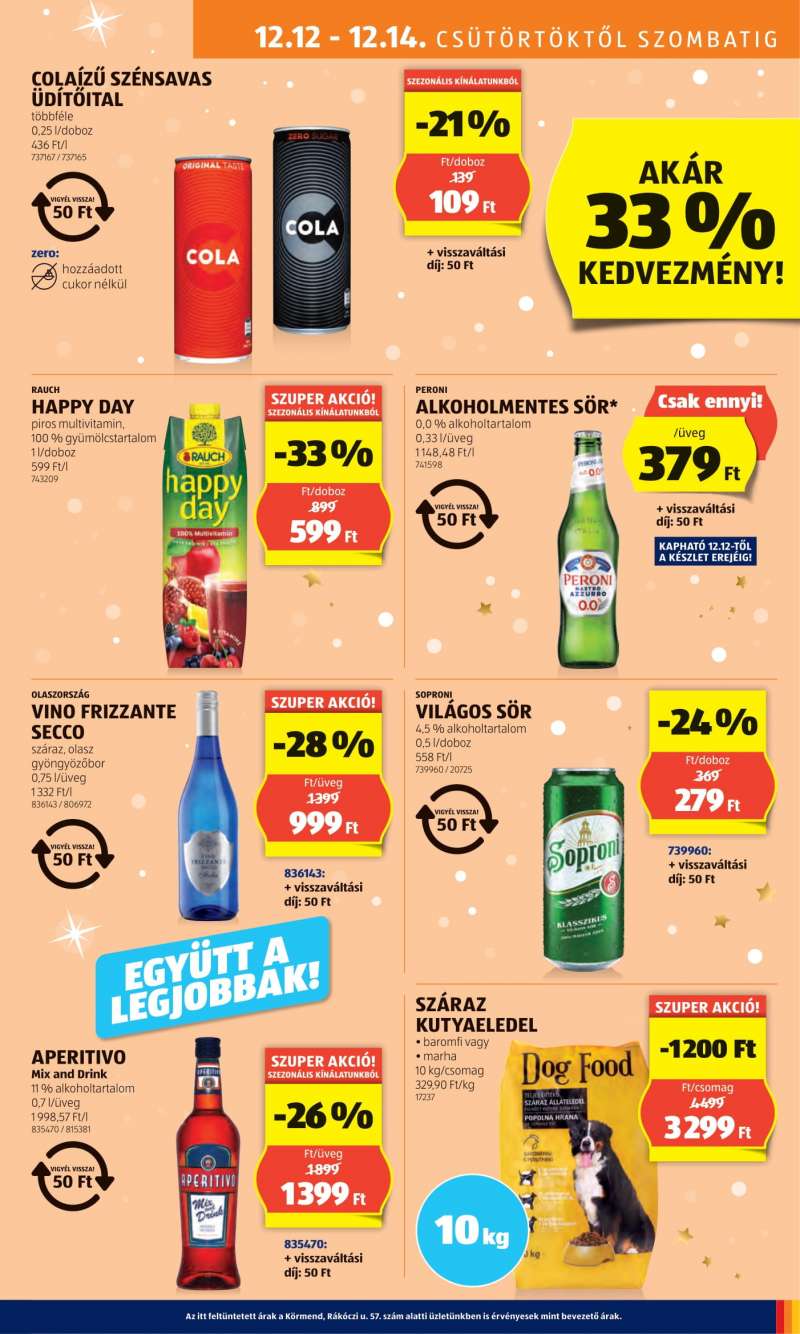 Aldi Akciós Újság 11 oldal