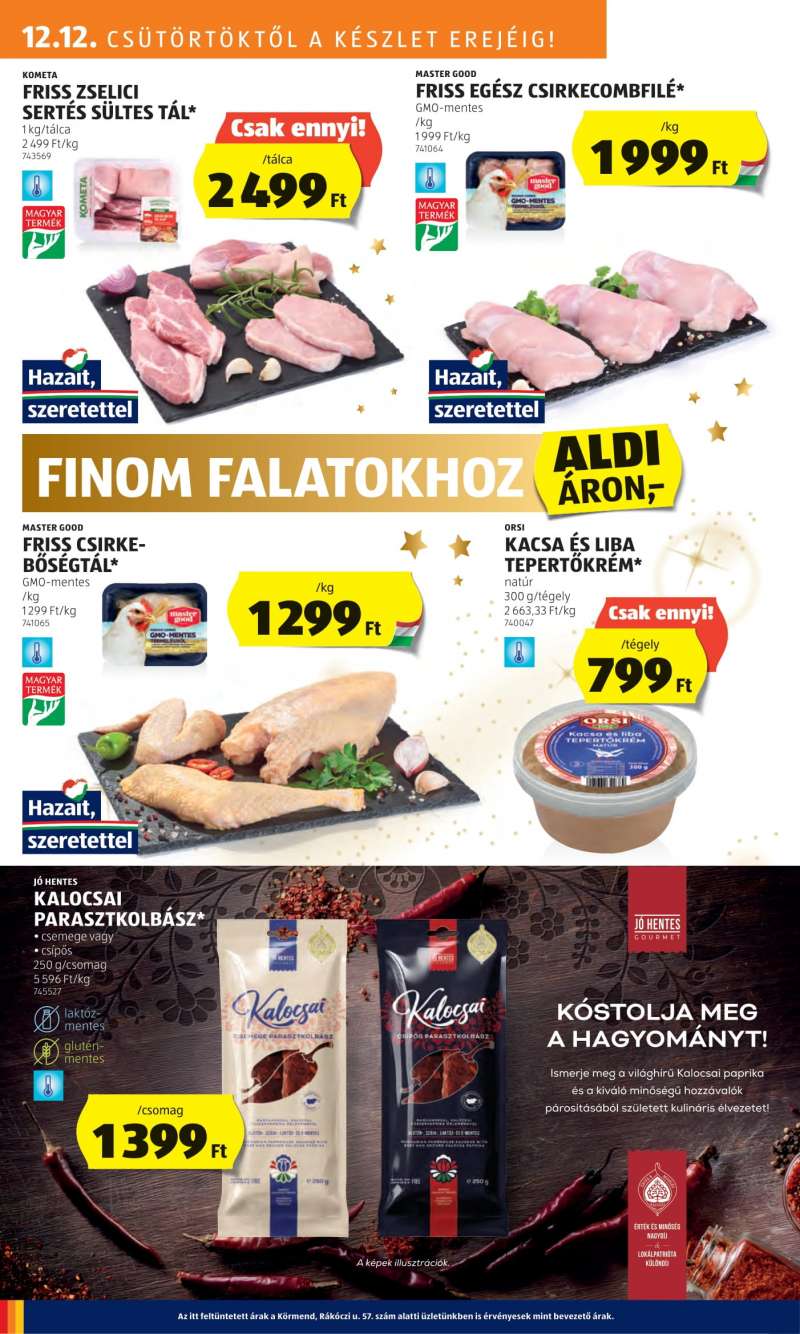 Aldi Akciós Újság 16 oldal