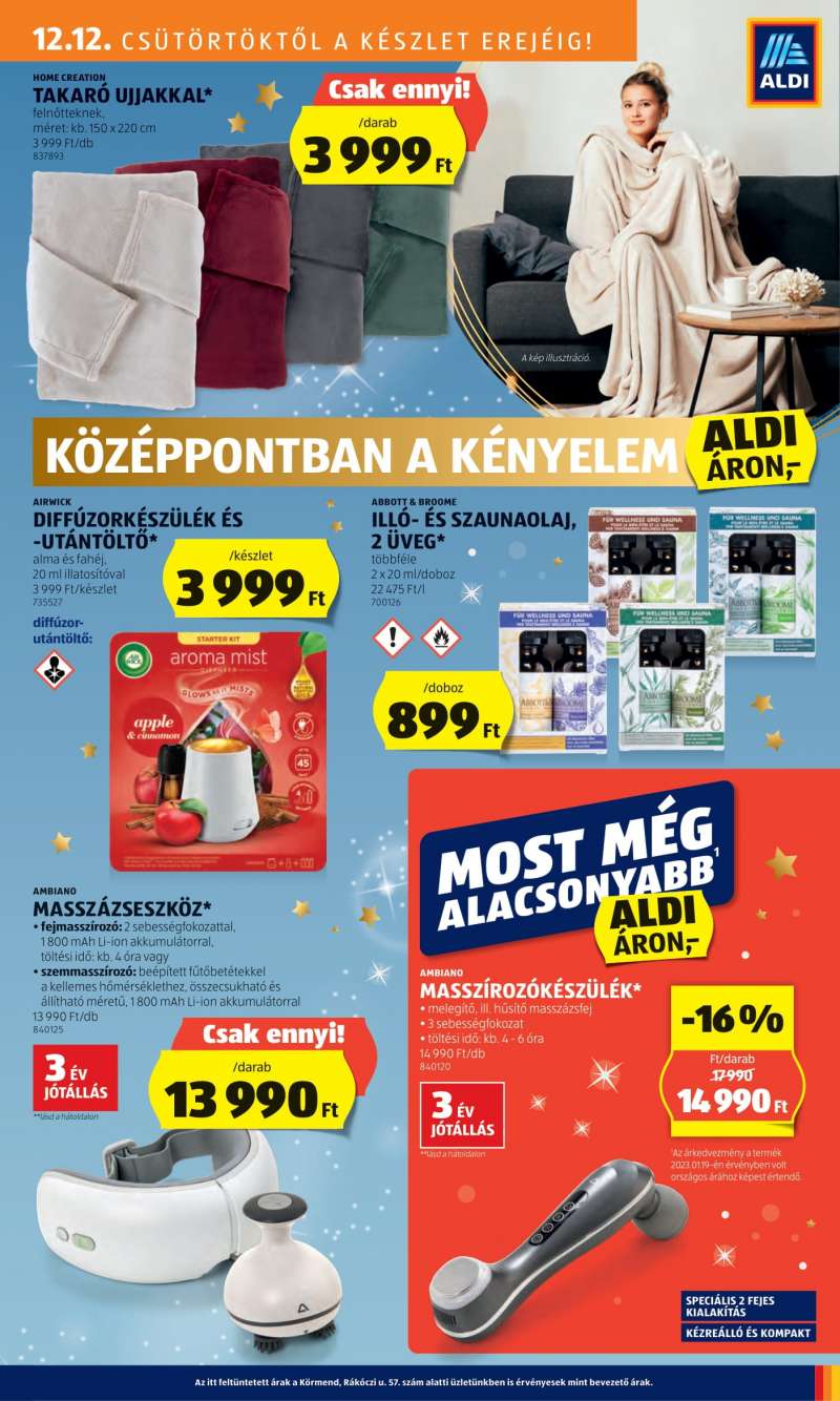 Aldi Akciós Újság 25 oldal