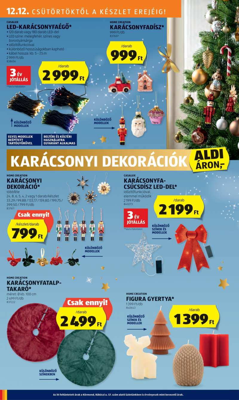 Aldi Akciós Újság 26 oldal