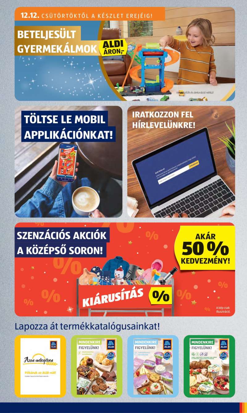 Aldi Akciós Újság 3 oldal