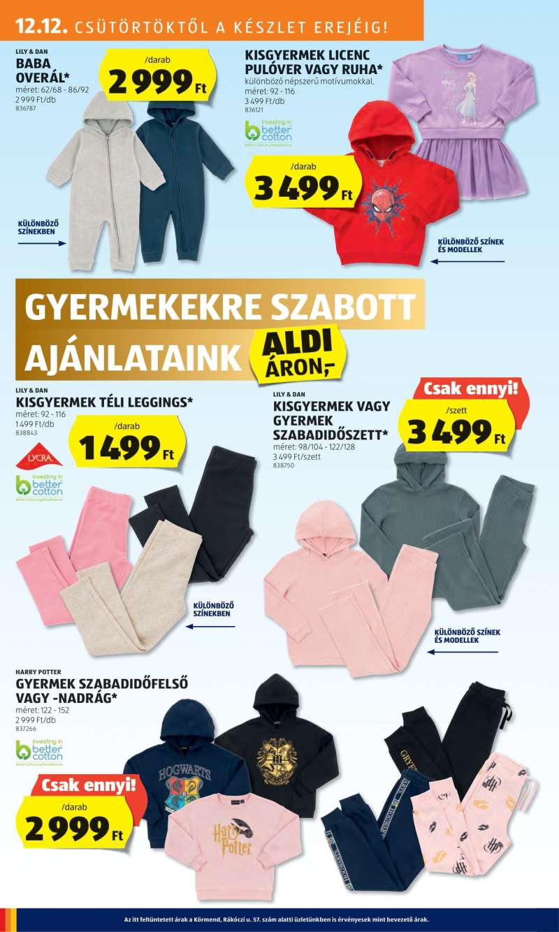 Aldi Akciós Újság 32 oldal