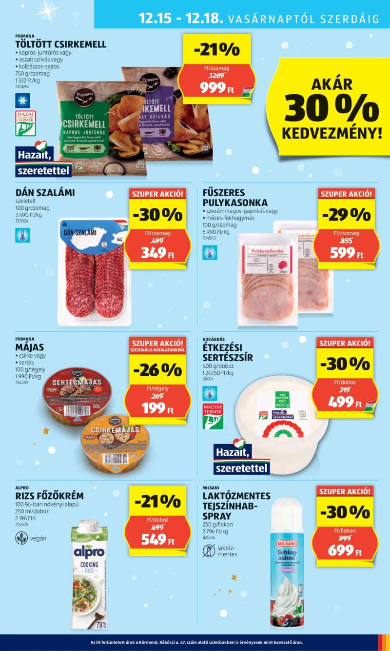 Aldi Akciós Újság 39 oldal