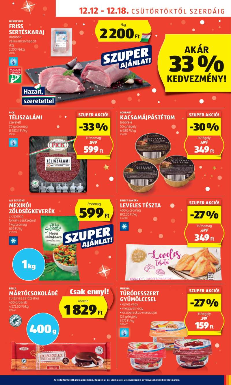 Aldi Akciós Újság 5 oldal