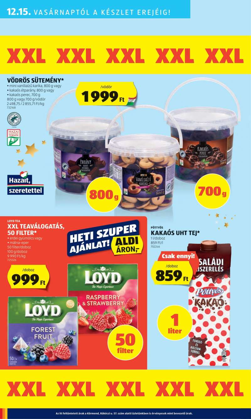 Aldi Akciós Újság 58 oldal