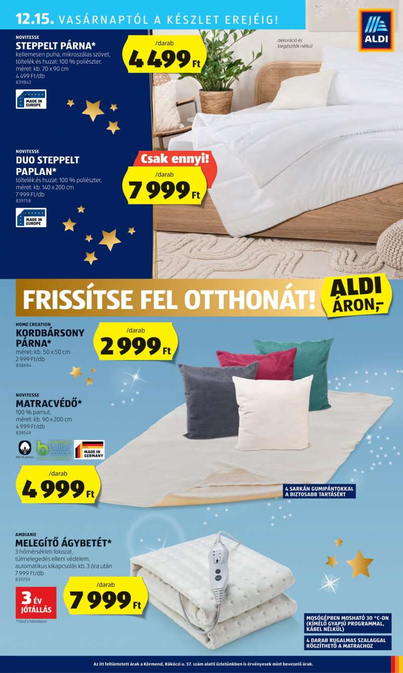 Aldi Akciós Újság 63 oldal