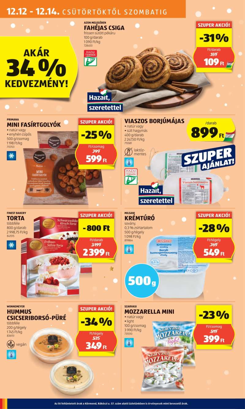 Aldi Akciós Újság 8 oldal