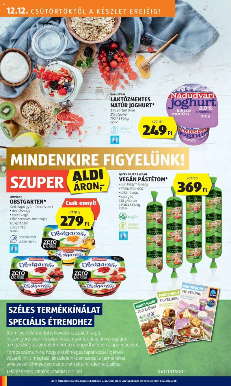 Aldi Akciós újság Aldi 22 oldal