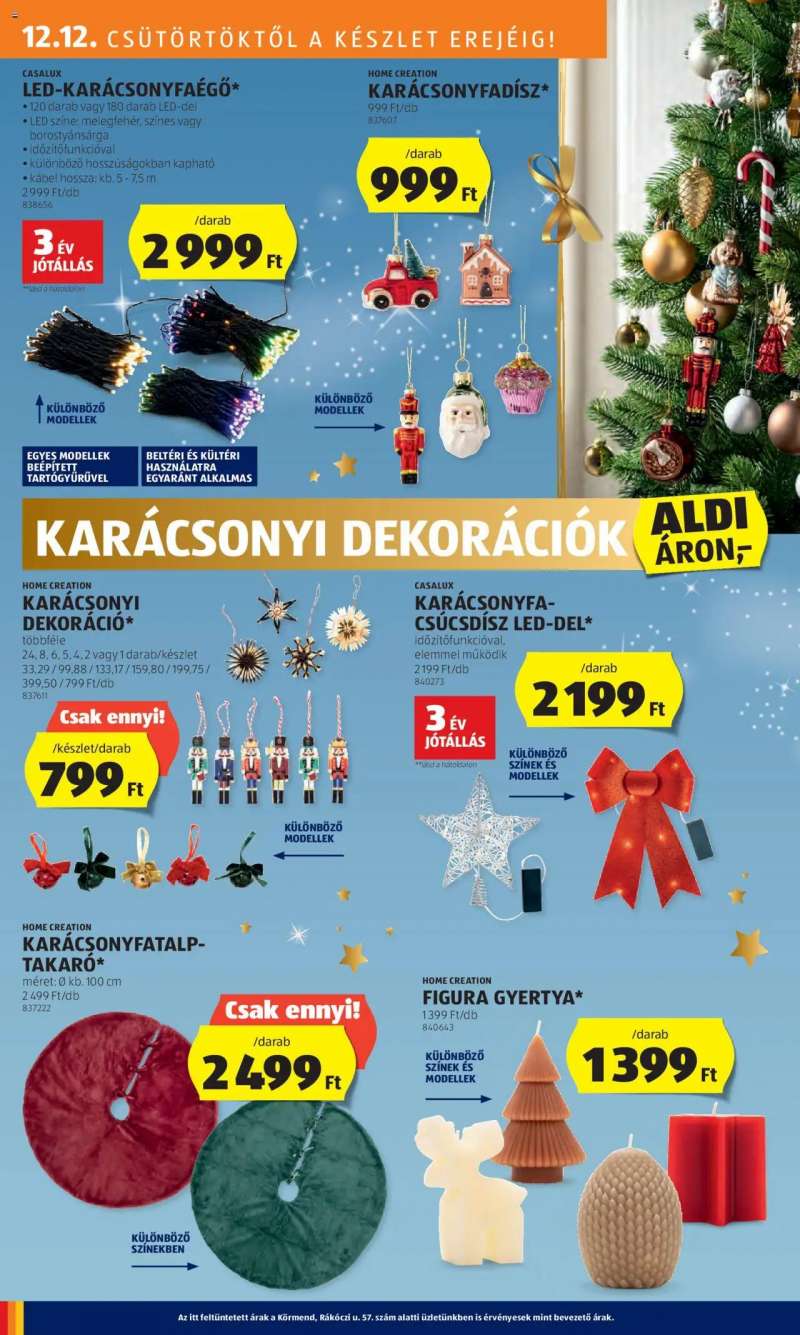 Aldi Akciós újság Aldi 26 oldal