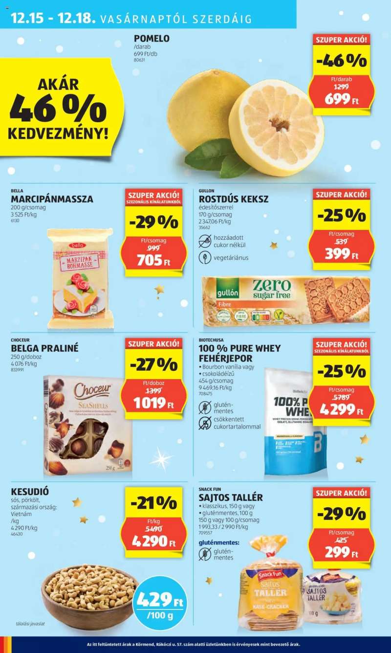 Aldi Akciós újság Aldi 42 oldal