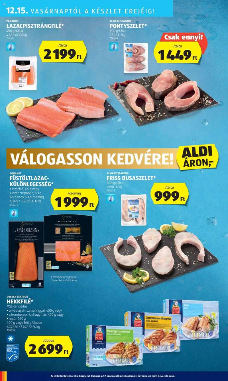 Aldi Akciós újság Aldi 46 oldal