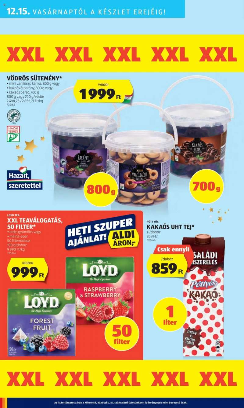 Aldi Akciós újság Aldi 58 oldal