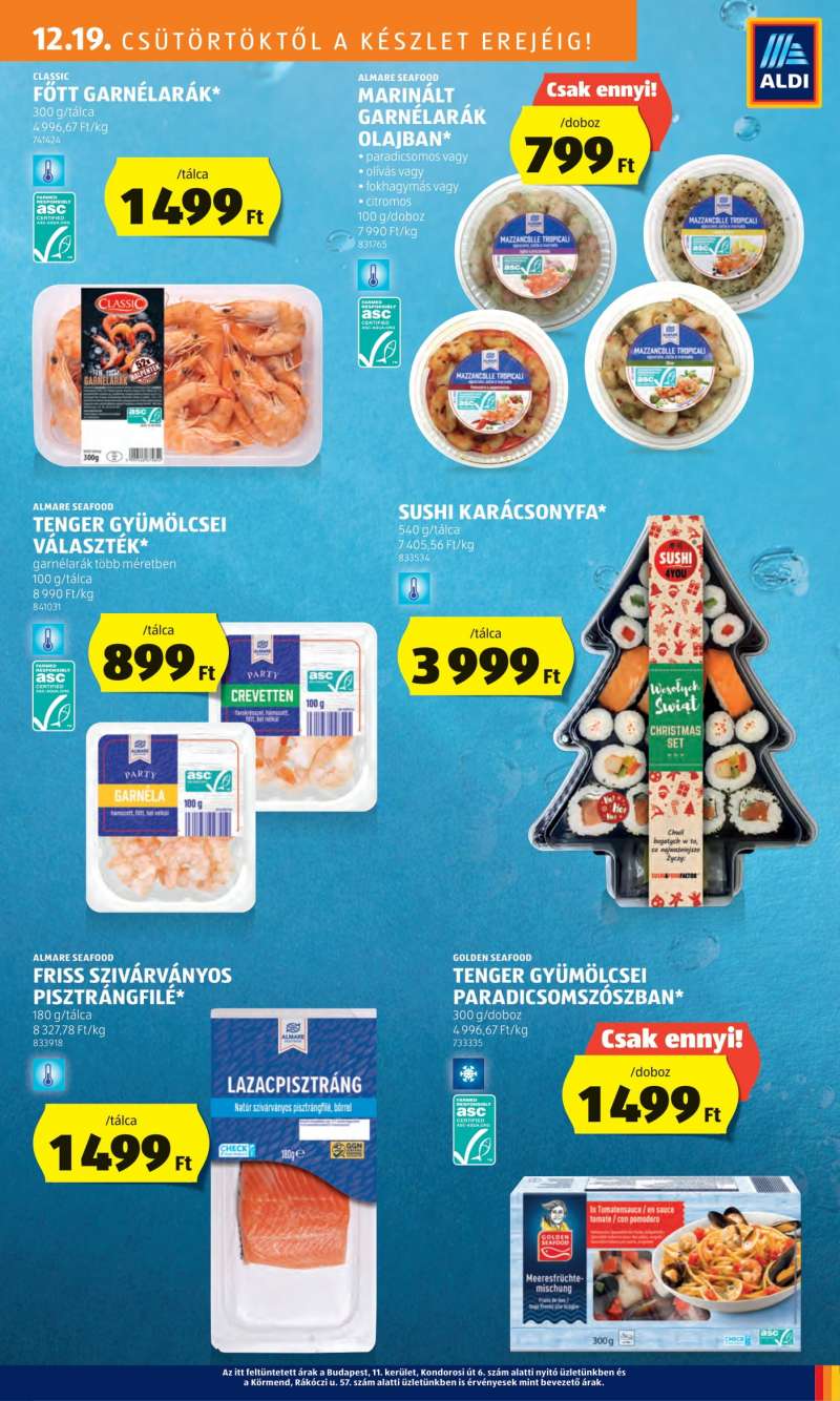 Aldi Akciós Újság 15 oldal