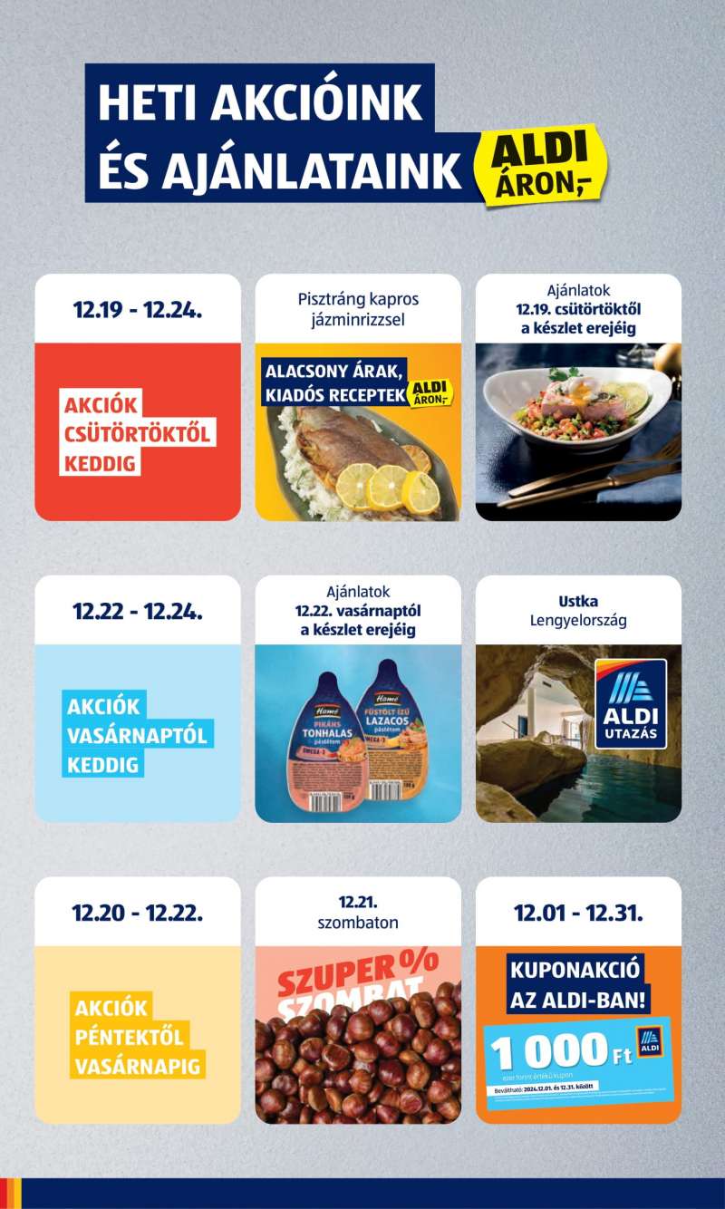 Aldi Akciós Újság 2 oldal