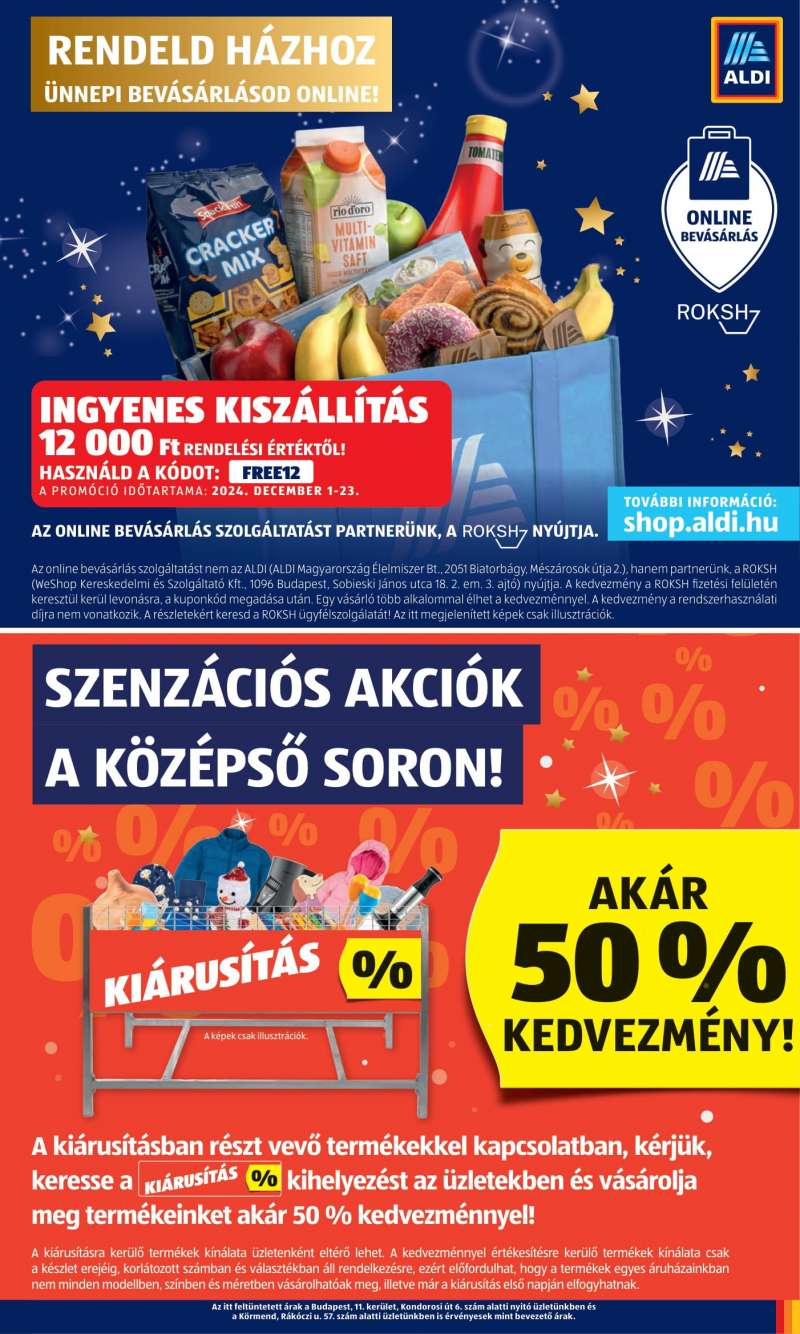 Aldi Akciós Újság 21 oldal