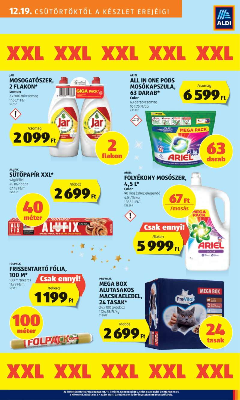 Aldi Akciós Újság 25 oldal