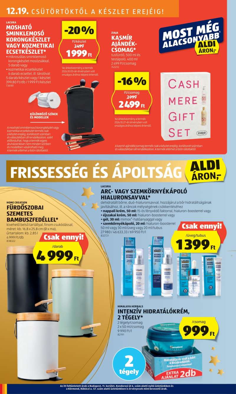 Aldi Akciós Újság 28 oldal