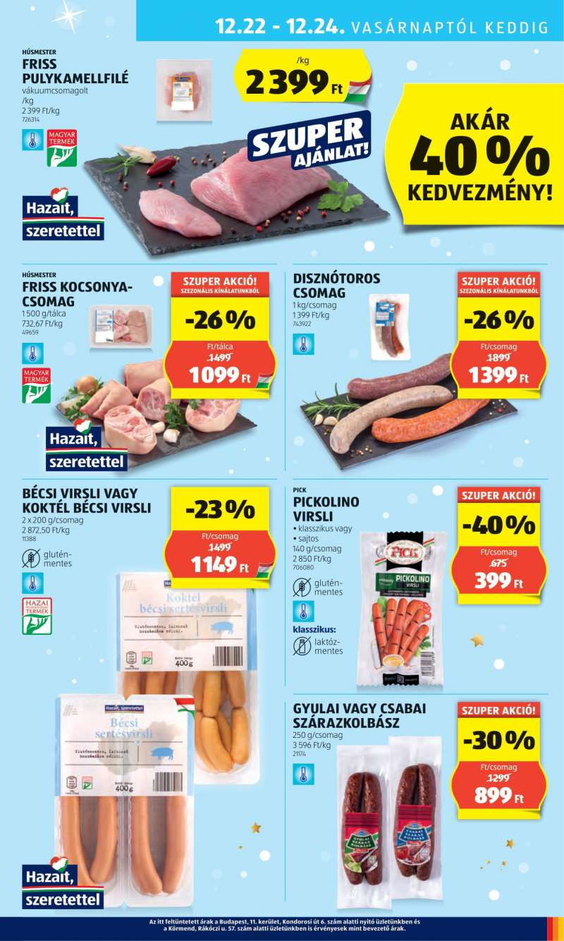 Aldi Akciós Újság 35 oldal