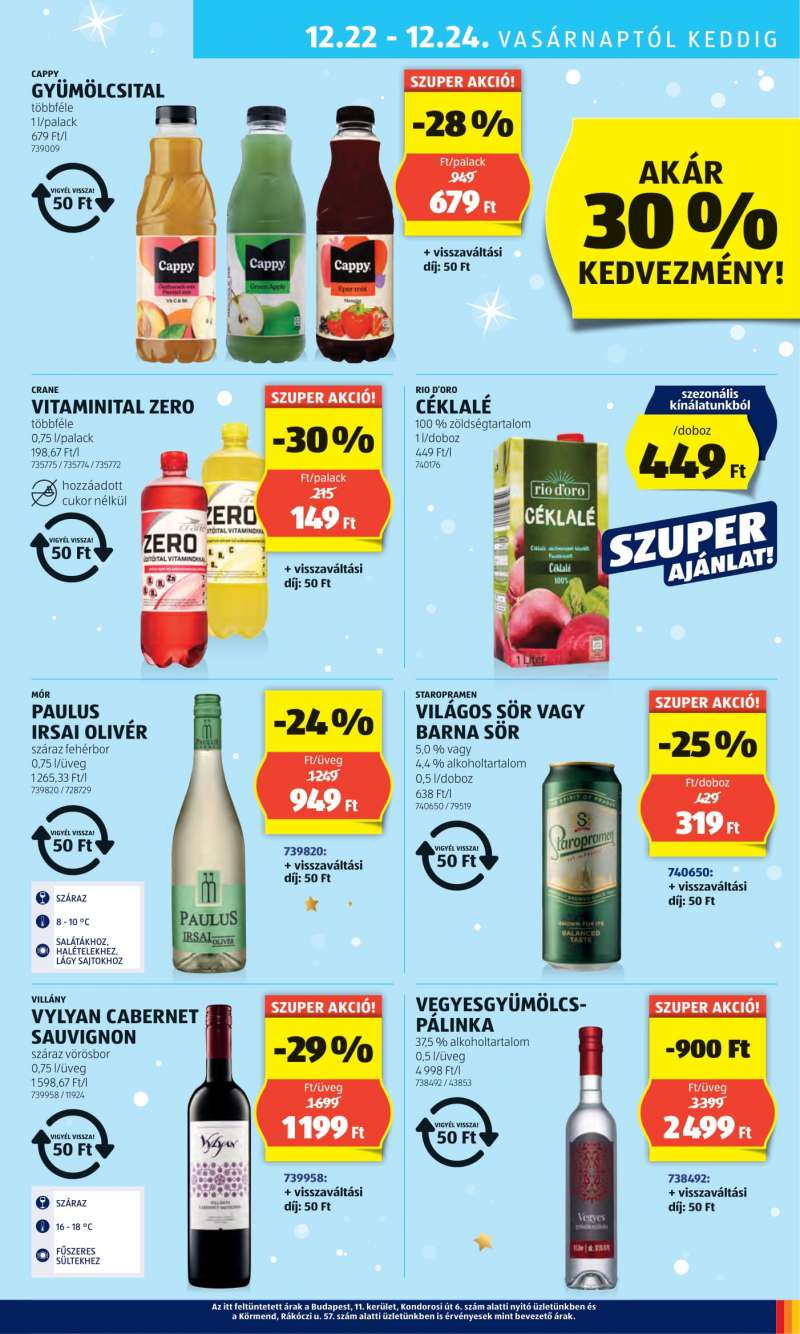 Aldi Akciós Újság 41 oldal