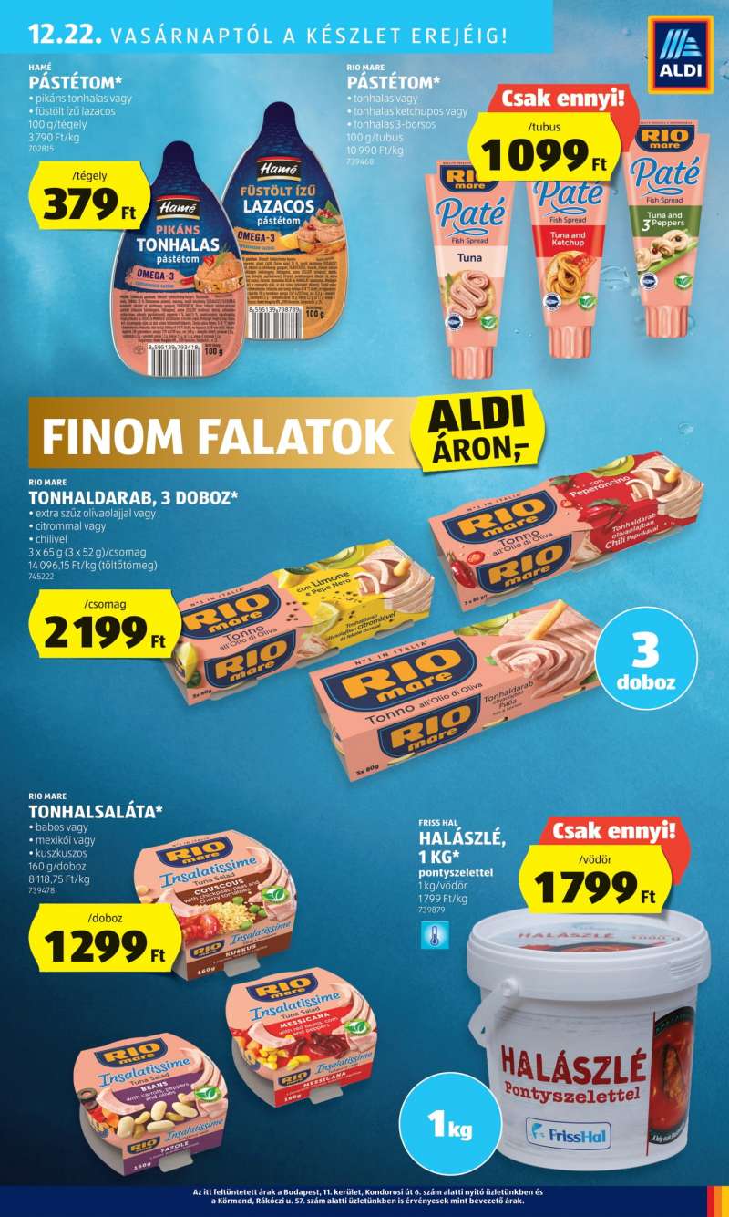 Aldi Akciós Újság 43 oldal