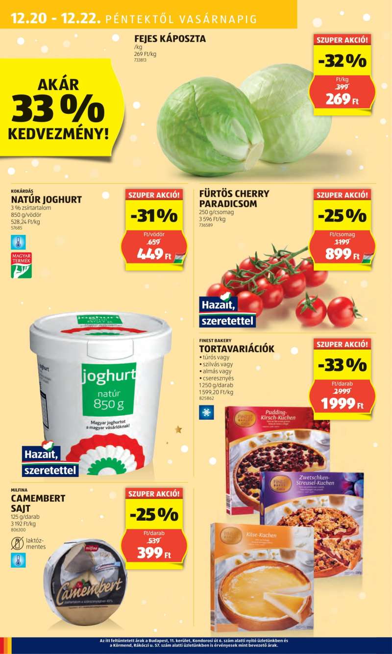 Aldi Akciós Újság 60 oldal