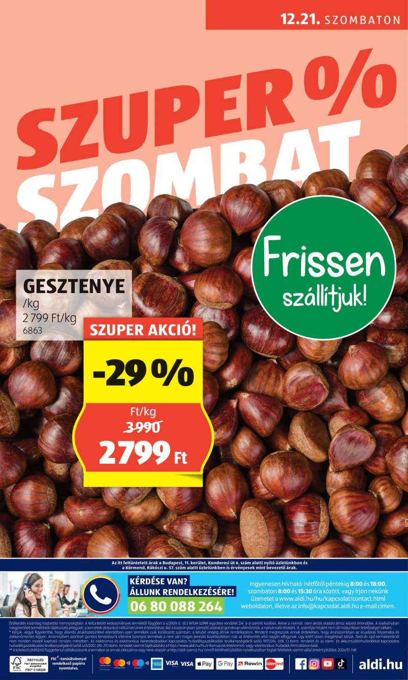 Aldi Akciós Újság 61 oldal