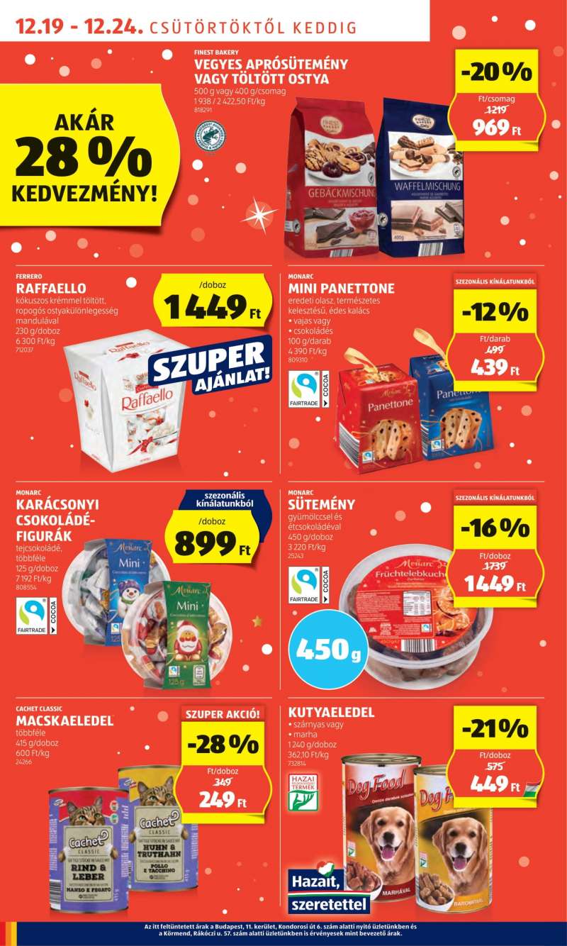 Aldi Akciós Újság 8 oldal