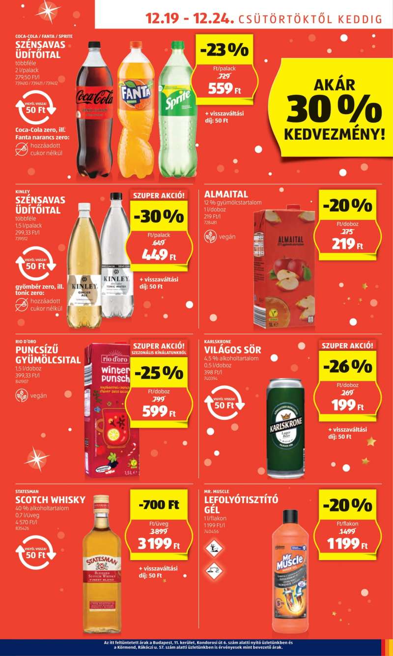 Aldi Akciós Újság 9 oldal