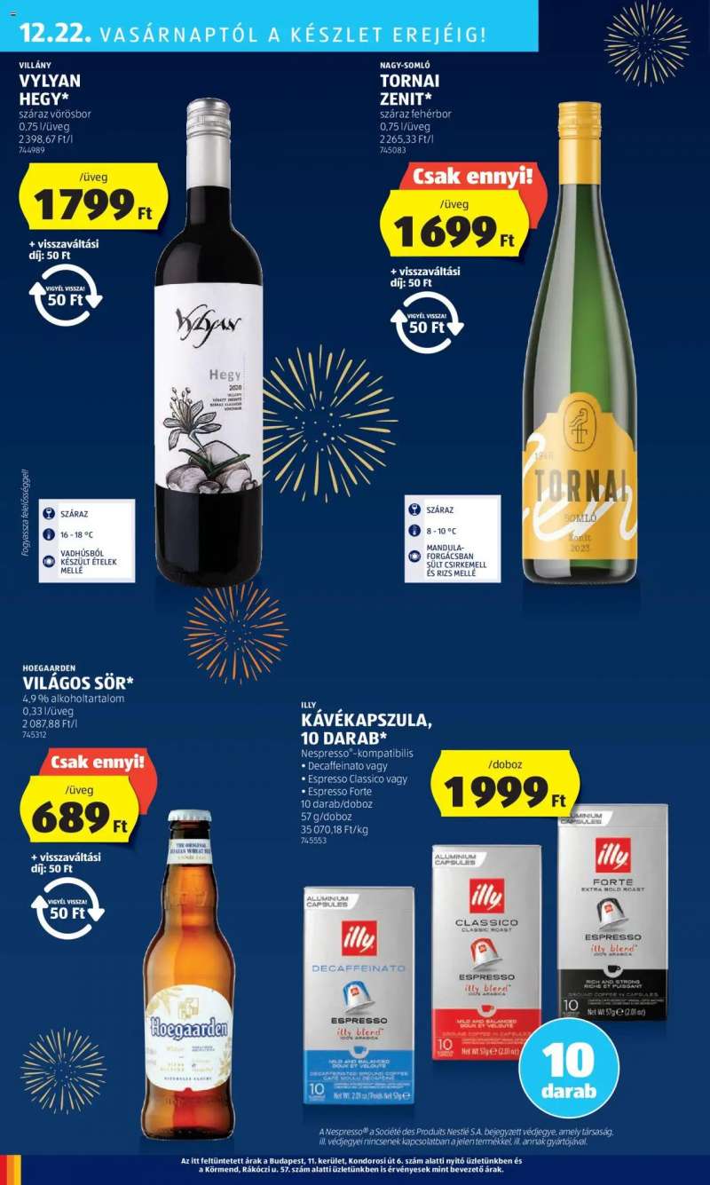 Aldi Akciós újság Aldi 50 oldal