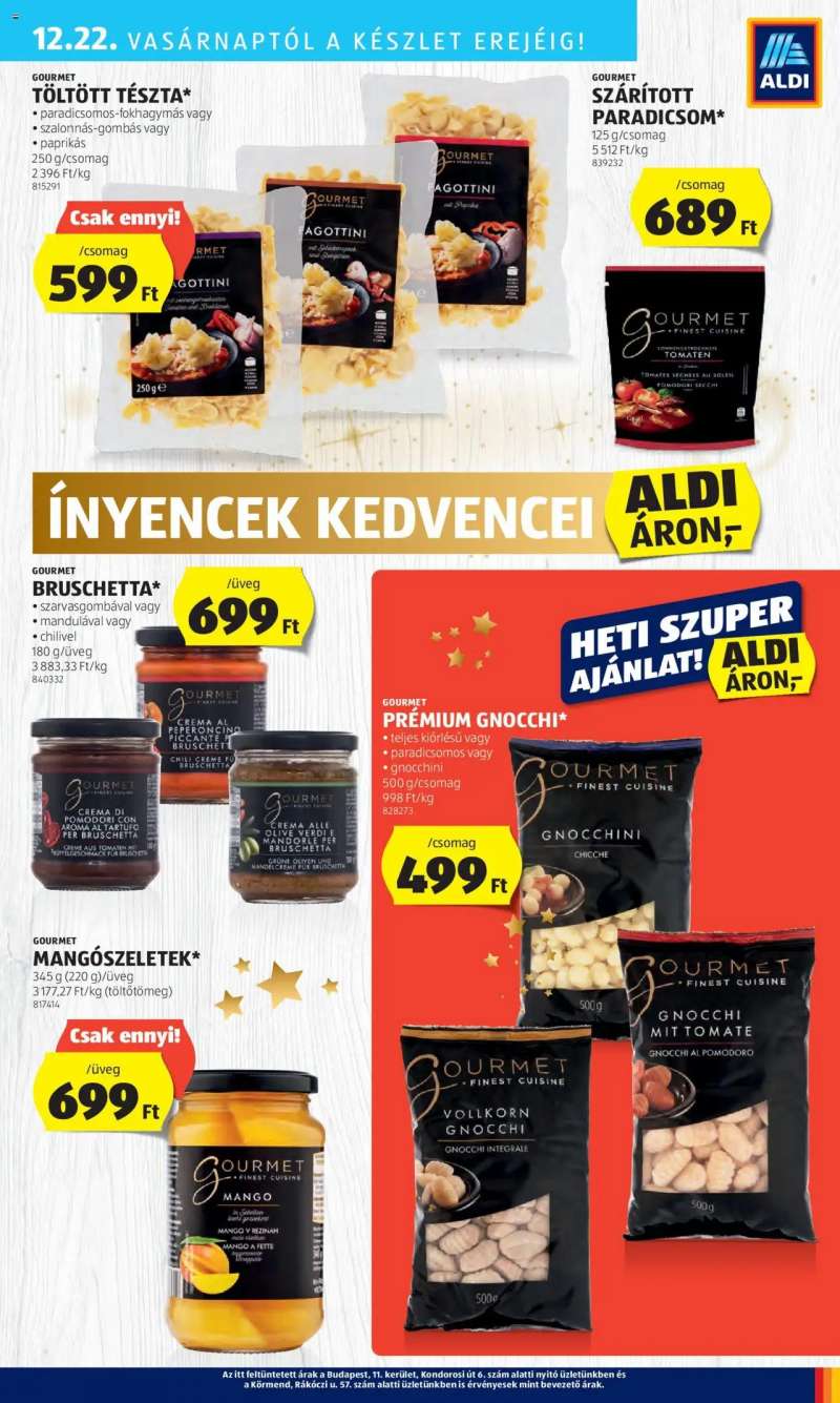 Aldi Akciós újság Aldi 51 oldal